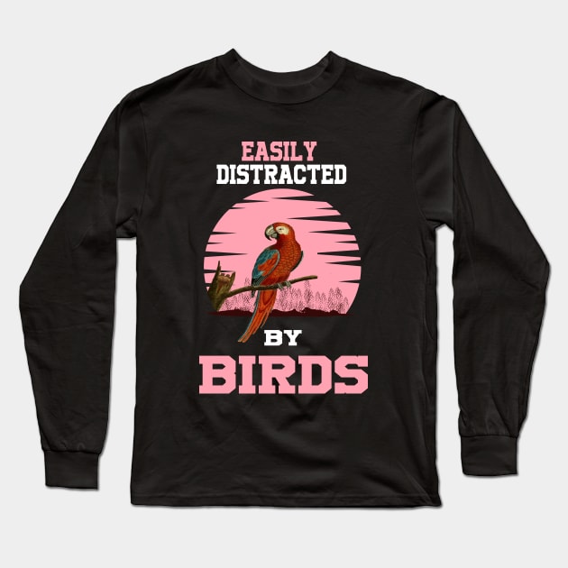 birds Long Sleeve T-Shirt by khalid12